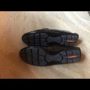 Cole Haan Air Penny Black Pat Croc loafer